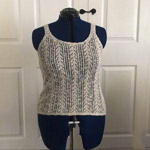 Knit tank top
